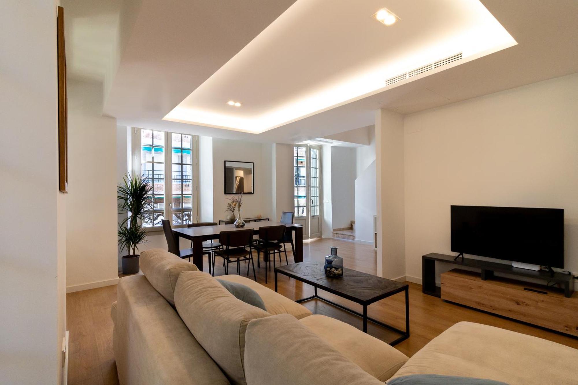 Nt Luxury Central Duplex With Terrace & Parking Malaga Bagian luar foto
